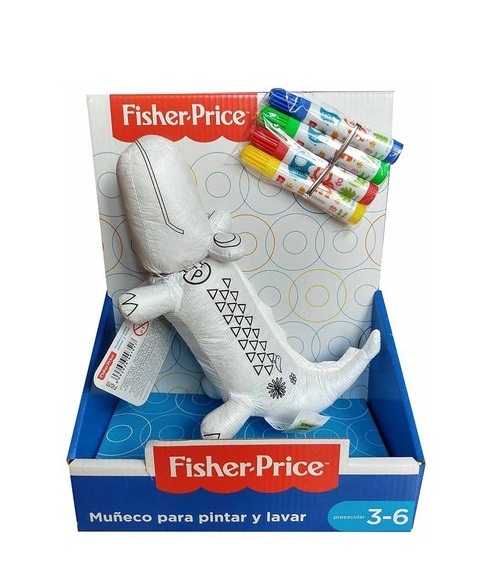 Cocodrilo Lavable Muneco para Pintar y Lavar Jirafa Fisher Price